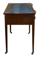 Inlaid Mahogany & Satin Banded Writing Table (2 of 7) Inlaid Mahogany & Satin Banded Writing Table (2 of 7)