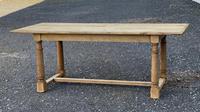 Rustic Bleached Oak Farmhouse Dining Table (18 of 25) Rustic Bleached Oak Farmhouse Dining Table (18 of 25)