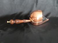 Victorian Copper Coal Scuttle with Wooden Handled Shovel (6 of 6) Victorian Copper Coal Scuttle with Wooden Handled Shovel (6 of 6)
