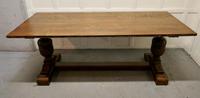 Victorian Oak Refectory Table with Carved Legs (5 of 9) Victorian Oak Refectory Table with Carved Legs (5 of 9)