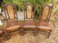 Dining chairs. set of 6, Tudor style (4 of 7) Dining chairs. set of 6, Tudor style (4 of 7)