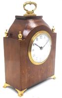 Superb Antique French 8-day Bracket Mantel Clock – Solid Mahogany Case with Multi Wood Inlay (6 of 10) Superb Antique French 8-day Bracket Mantel Clock – Solid Mahogany Case with Multi Wood Inlay (6 of 10)