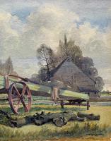 The Green Cart by R.Coleman 1971 - Fine Farmstead Landscape Watercolour Painting (6 of 11) The Green Cart by R.Coleman 1971 - Fine Farmstead Landscape Watercolour Painting (6 of 11)