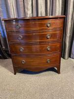 Bow Fronted Chest of Drawers (1 of 5)