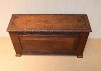 Solid Oak Carved Coffer (4 of 9) Solid Oak Carved Coffer (4 of 9)