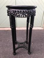 Antique Oriental Chinese Marble Top Stand (6 of 6) Antique Oriental Chinese Marble Top Stand (6 of 6)