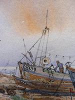 Watercolour & Ink Hastings Boats Listed Artist Valerie Sadler (5 of 10) Watercolour & Ink Hastings Boats Listed Artist Valerie Sadler (5 of 10)