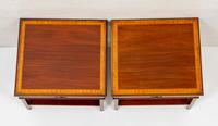 Pair of Georgian Style Mahogany End Tables (7 of 8) Pair of Georgian Style Mahogany End Tables (7 of 8)