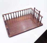 Large Georgian Mahogany Book Tray (8 of 8) Large Georgian Mahogany Book Tray (8 of 8)