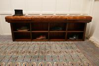 Long Mahogany Chesterfield Hall Seat Shoe Tidy (7 of 8) Long Mahogany Chesterfield Hall Seat Shoe Tidy (7 of 8)