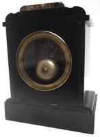 Antique French Slate & Marble Mantel Clock striking 8 day Mantle Clock (6 of 8) Antique French Slate & Marble Mantel Clock striking 8 day Mantle Clock (6 of 8)