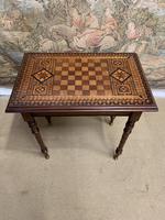 19th Century Games / Occasional Table with Inlaid Top (2 of 7) 19th Century Games / Occasional Table with Inlaid Top (2 of 7)