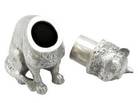 Sterling Silver Cat Shaker - Antique Victorian 1876 (4 of 9) Sterling Silver Cat Shaker - Antique Victorian 1876 (4 of 9)