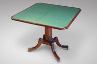 19th Century Mahogany Folding Card Table (2 of 3) 19th Century Mahogany Folding Card Table (2 of 3)