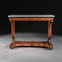 Pair Of Early 19th Century Italian Walnut And Marble Top Console Tables (8 of 10) Pair Of Early 19th Century Italian Walnut And Marble Top Console Tables (8 of 10)