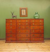 Substantial Antique Bank Of 18 Shop Drawers (2 of 25) Substantial Antique Bank Of 18 Shop Drawers (2 of 25)
