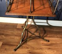 Victorian Brass & Oak Revolving Bookcase (9 of 9) Victorian Brass & Oak Revolving Bookcase (9 of 9)
