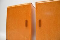 1930’s Pair of Art Deco Maple & Walnut Bedside Cabinets (5 of 9) 1930’s Pair of Art Deco Maple & Walnut Bedside Cabinets (5 of 9)