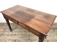 Edwardian Mahogany Two Drawer Side Table (8 of 11) Edwardian Mahogany Two Drawer Side Table (8 of 11)