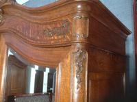 Carved Oak 2 Door Armoire (6 of 9) Carved Oak 2 Door Armoire (6 of 9)