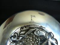Walker & Hall Silver Plated- Repousse Bowl (9 of 9) Walker & Hall Silver Plated- Repousse Bowl (9 of 9)