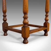 Antique Circular Occasional Table, English, Oak, Side, Lamp, Edwardian, C.1910 (7 of 12) Antique Circular Occasional Table, English, Oak, Side, Lamp, Edwardian, C.1910 (7 of 12)