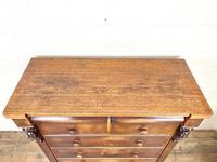 Large Victorian Oak & Mahogany Chest of Drawers (6 of 10) Large Victorian Oak & Mahogany Chest of Drawers (6 of 10)