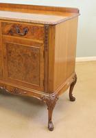 Burr Walnut Queen Anne Style Sideboard Server c.1930 (9 of 16) Burr Walnut Queen Anne Style Sideboard Server c.1930 (9 of 16)