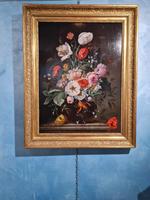 Franz Xaver Pieler Still Life, Oil on Wood Franz Xaver Pieler Still Life, Oil on Wood