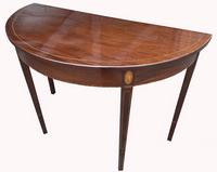 Superb Pair of George III Mahogany Console Tables (10 of 10) Superb Pair of George III Mahogany Console Tables (10 of 10)