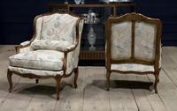 Superb Pair of French Upholstered Bergere Chairs (16 of 28) Superb Pair of French Upholstered Bergere Chairs (16 of 28)