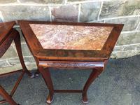 Pair of Oriental Chinese Marble Top Console Tables (6 of 12) Pair of Oriental Chinese Marble Top Console Tables (6 of 12)