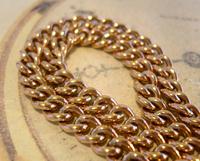 Victorian Pocket Watch Chain 1890s Large 10ct Rose Gold Filled Double Albert & T Bar (5 of 11) Victorian Pocket Watch Chain 1890s Large 10ct Rose Gold Filled Double Albert & T Bar (5 of 11)