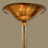 Art Deco Glass Rod & Copper Standard Lamp (7 of 9) Art Deco Glass Rod & Copper Standard Lamp (7 of 9)