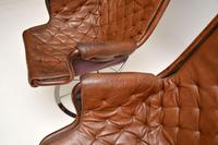 Pair of Vintage Leather Swivel ‘Jetson’ Armchairs by Bruno Mathsson (10 of 11) Pair of Vintage Leather Swivel ‘Jetson’ Armchairs by Bruno Mathsson (10 of 11)