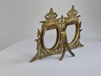 Stunning 19th Century 'Lovegrove & Flint' Double Brass & Turquoise Enamel Frame (8 of 8) Stunning 19th Century 'Lovegrove & Flint' Double Brass & Turquoise Enamel Frame (8 of 8)