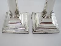 Stylish Pair of Thomas Bradbury & Son Silver Candlesticks (6 of 6) Stylish Pair of Thomas Bradbury & Son Silver Candlesticks (6 of 6)