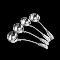 Antique Victorian Set of 4 Solid Silver Sauce Ladles / Spoons "Fiddle Thread & Shell" Pattern - Chawner & Co 1845 (6 of 15) Antique Victorian Set of 4 Solid Silver Sauce Ladles / Spoons "Fiddle Thread & Shell" Pattern - Chawner & Co 1845 (6 of 15)