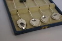 Set of Silver Coffee Spoons (2 of 3) Set of Silver Coffee Spoons (2 of 3)