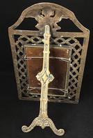 Antique Brass Fretwork Easel Photo Frame. (3 of 6) Antique Brass Fretwork Easel Photo Frame. (3 of 6)