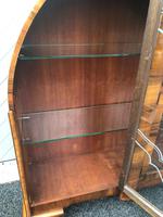Art Deco Figured Walnut Display Cabinet (6 of 10) Art Deco Figured Walnut Display Cabinet (6 of 10)