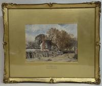 'lane Near Witley', Surrey, Birket Foster R.W.S. (3 of 6) 'lane Near Witley', Surrey, Birket Foster R.W.S. (3 of 6)