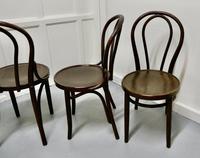 Set of 4 Bistro Bentwood Chairs (4 of 5) Set of 4 Bistro Bentwood Chairs (4 of 5)