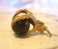 Vintage 9ct Gold Pocket Watch Chain Fob 1977 Large Talon or Claw with Tigers Eye Ball (3 of 11) Vintage 9ct Gold Pocket Watch Chain Fob 1977 Large Talon or Claw with Tigers Eye Ball (3 of 11)