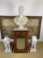 Single Burr Walnut Cabinet with Marble Top (6 of 7) Single Burr Walnut Cabinet with Marble Top (6 of 7)