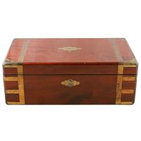 Campaign Style Mahogany Box Desk (2 of 9) Campaign Style Mahogany Box Desk (2 of 9)