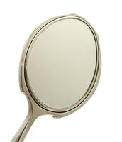 Art Deco Sterling Silver & Pink Enamel Hand Mirror 1935 (7 of 8) Art Deco Sterling Silver & Pink Enamel Hand Mirror 1935 (7 of 8)