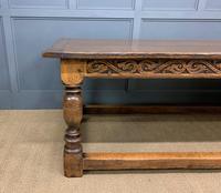 Large Oak Jacobean Revival Refectory Table (7 of 12) Large Oak Jacobean Revival Refectory Table (7 of 12)