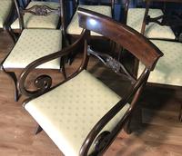 Mahogany Dining Table & Set of 10 Regency Style Chairs (17 of 19) Mahogany Dining Table & Set of 10 Regency Style Chairs (17 of 19)