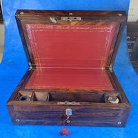 William IV Angle Cut Rosewood Writing Slope (11 of 17) William IV Angle Cut Rosewood Writing Slope (11 of 17)